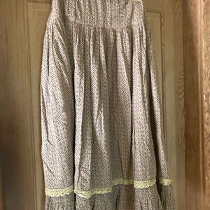 Ewa I Walla bohemian gypsy skirt in the style of Magnolia Pearl